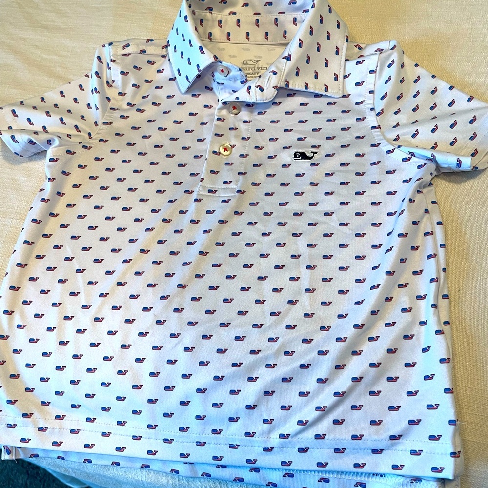 3T Vineyard Vines performance polo